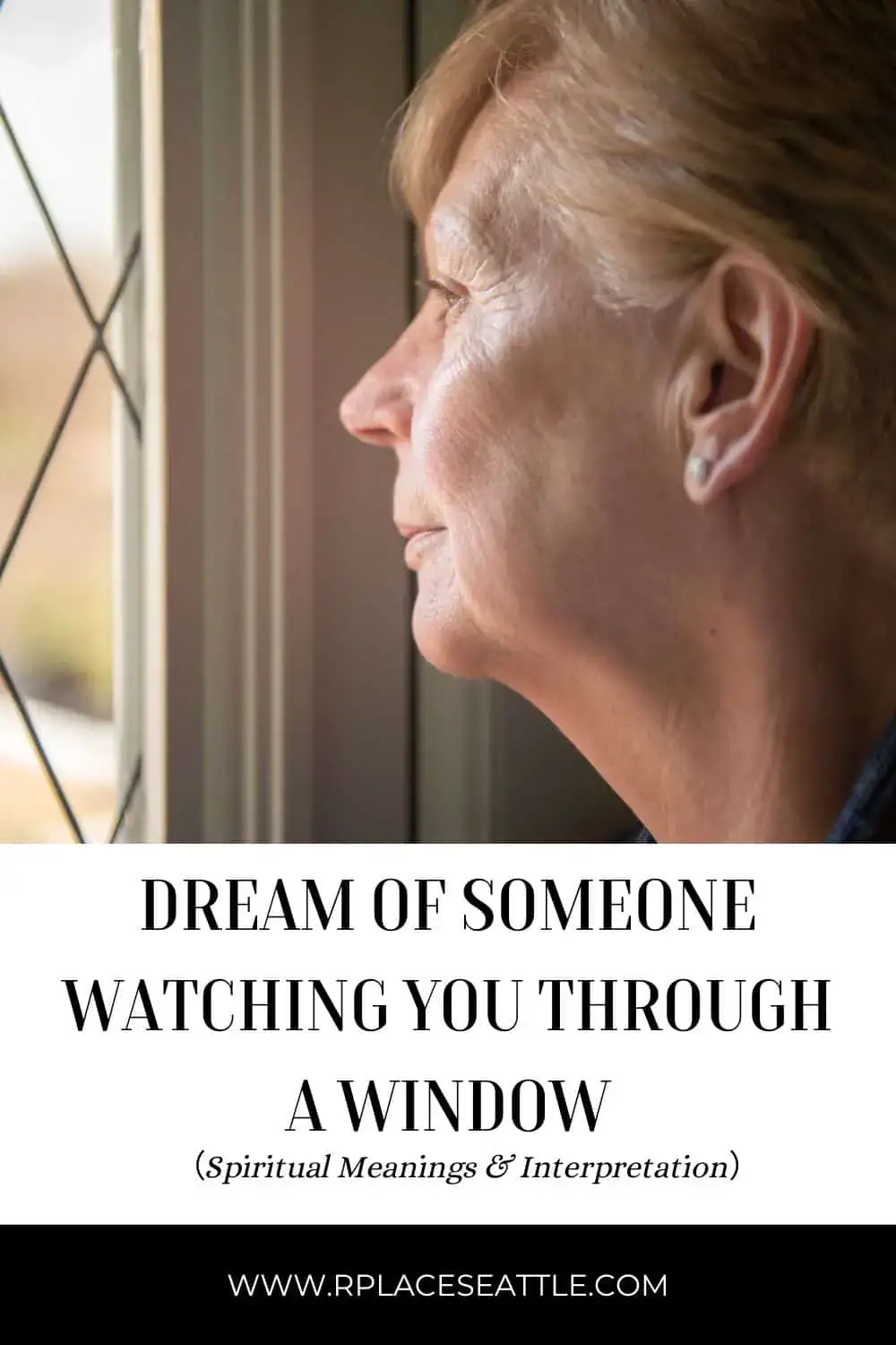 Relationships And Dream Man Outside Window