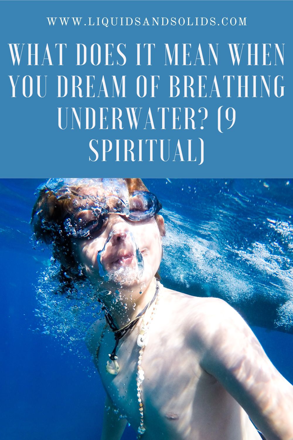 Types Of Underwater Dreams