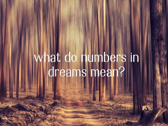 How To Track And Analyze Dream Numbers