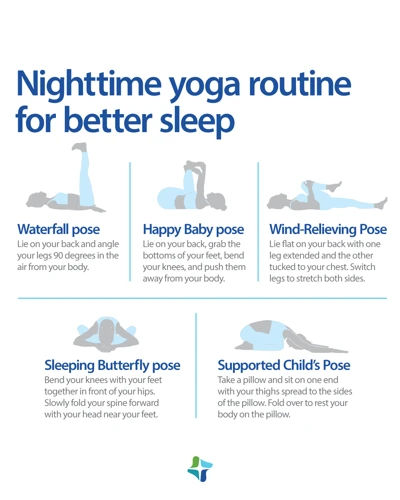 Yoga Poses For Relaxation And Better Sleep